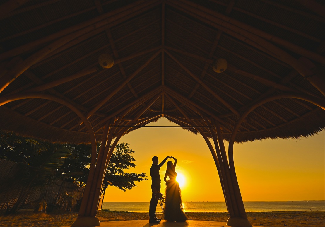 Belmond Jimbaran Beach Romantic Dinner (3) ベルモンド・ジンバラン・バリ バンブー・パビリオンにてファーストダンス
