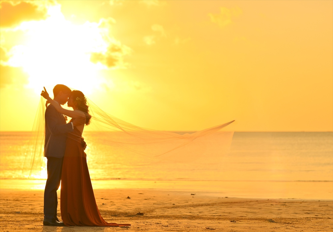 Bali Sunset Wedding Party Belmond JImbaran (6) バリ島・サンセット・ロングベールショット ベルモンド・ジンバラン