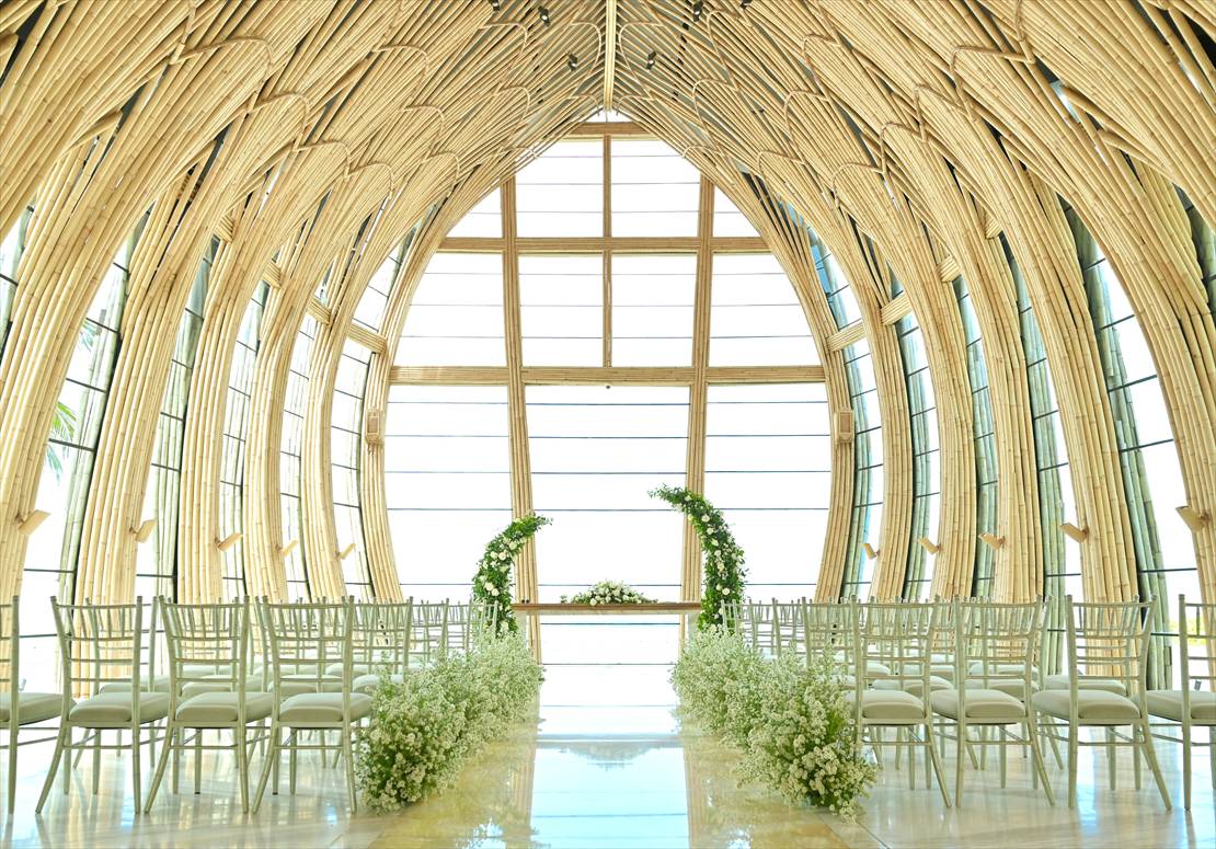 Bali Wedding Ceremony The Apurva Kempinski (10) ウェディング会場全景 バリ島結婚式