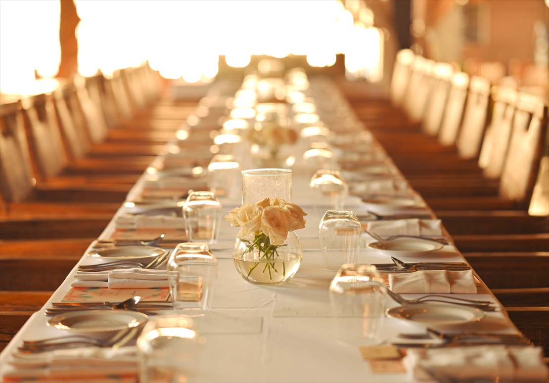 Belmond Jimbaran Tunjung Restaurant Wedding Party (3) パーティー会場:テーブル装飾 ベルモンド・ジンバラン・プリ・バリ