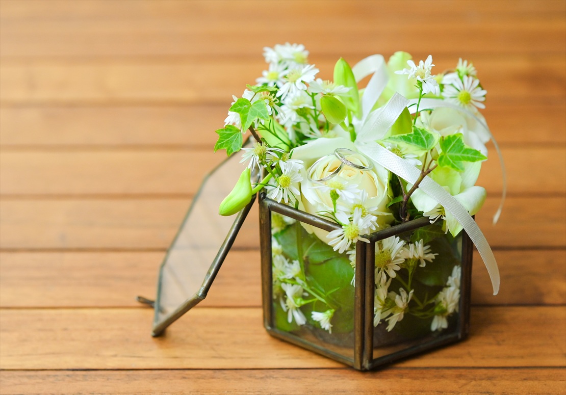 Oceanfront Chapel Apurva Kempinski Wedding (2) 挙式プラン:生花リングピロー