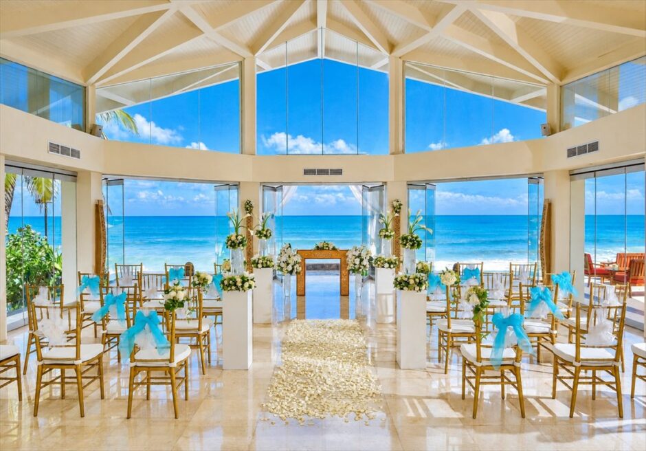 The Seminyak Beach Resort Chapel Wedding Purnama Pavilion (1)_R プルナマ・パビリオン・チャペル ホワイト基本装飾